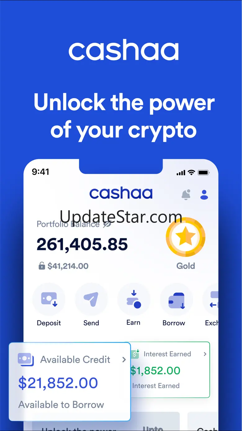 Cashaa: Earn & Borrow crypto 2.0.7