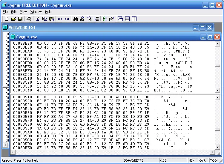 Cygnus Hex Editor FREE EDITION 1.0