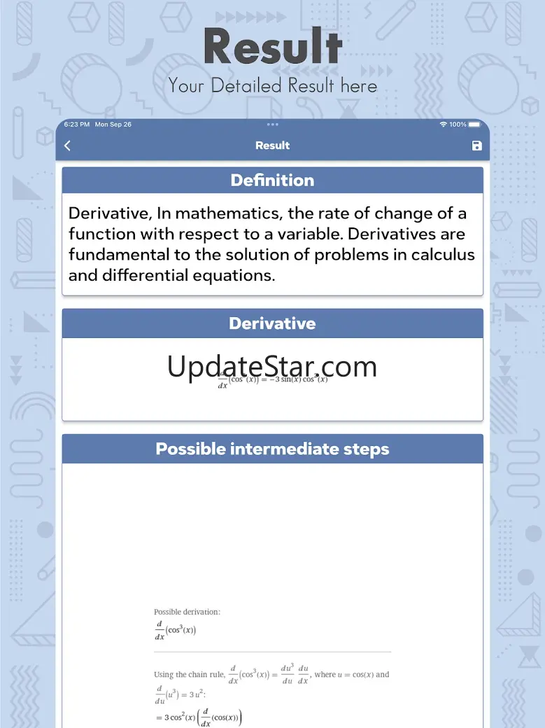 Derivative Calculator 1.2.2.3
