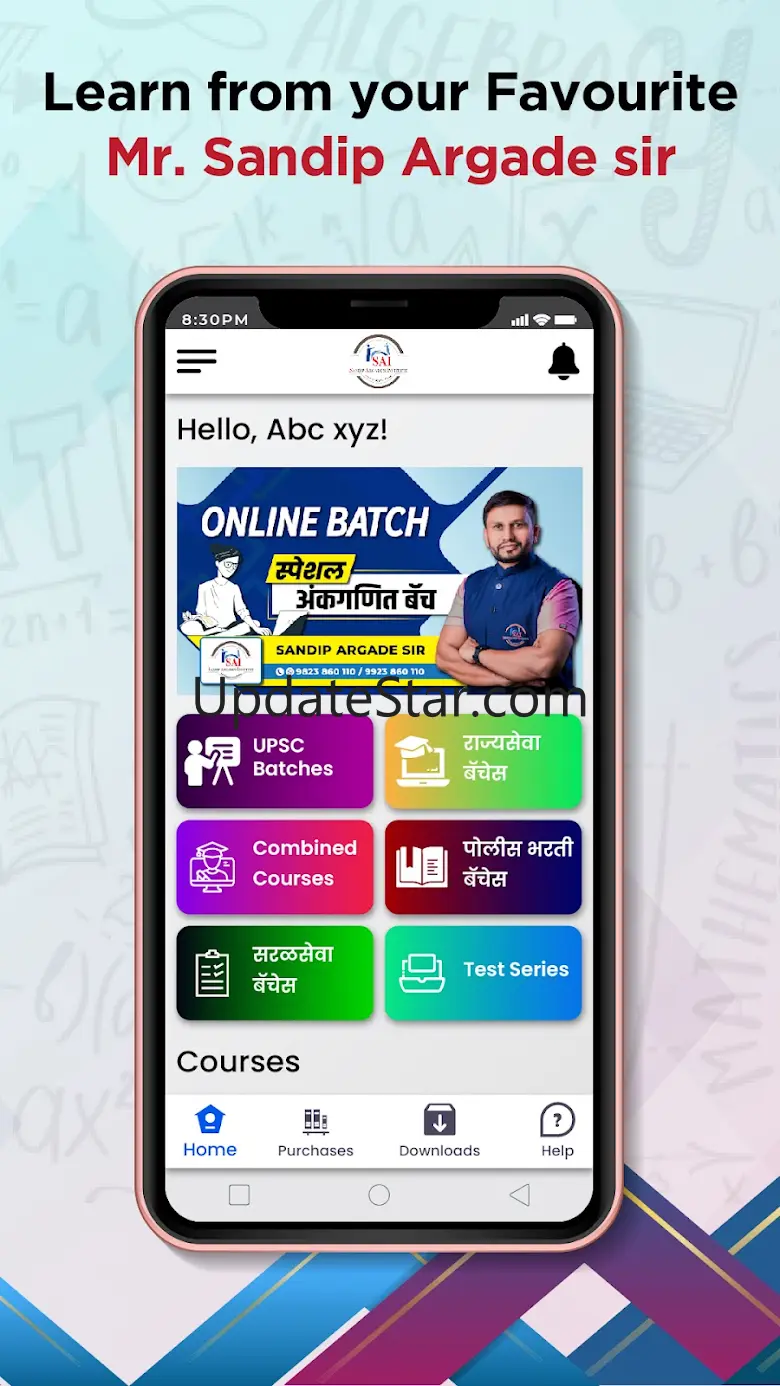 Sandip Argade's Institute 2.0.5