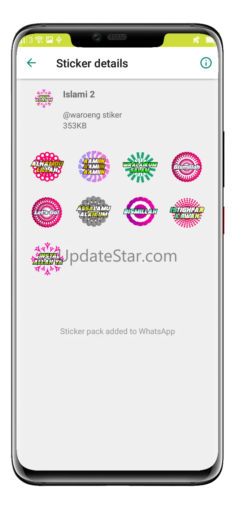 Stiker Islami - WAStickerApps 2.0