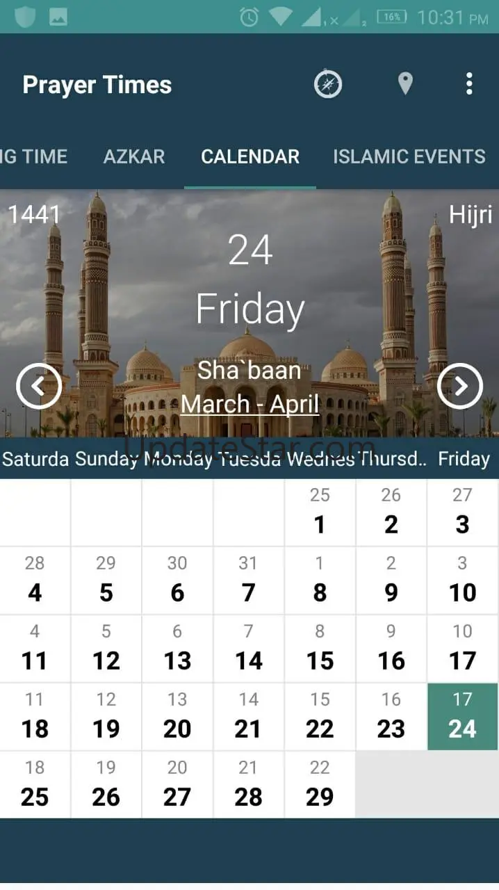 Prayer Times - Azan , Azkar ,  1.3.3