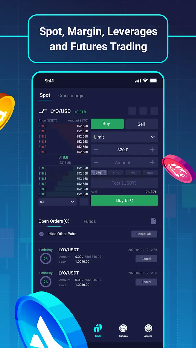 LYO TRADE Crypto BTC Exchange 3.0.2