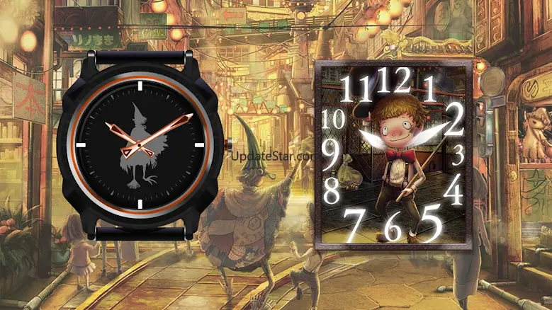 Analog clock widget Poupelle 1.33.1