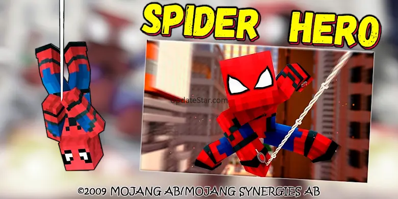 Mod Spider Hero [MCPE Addon] 2.0