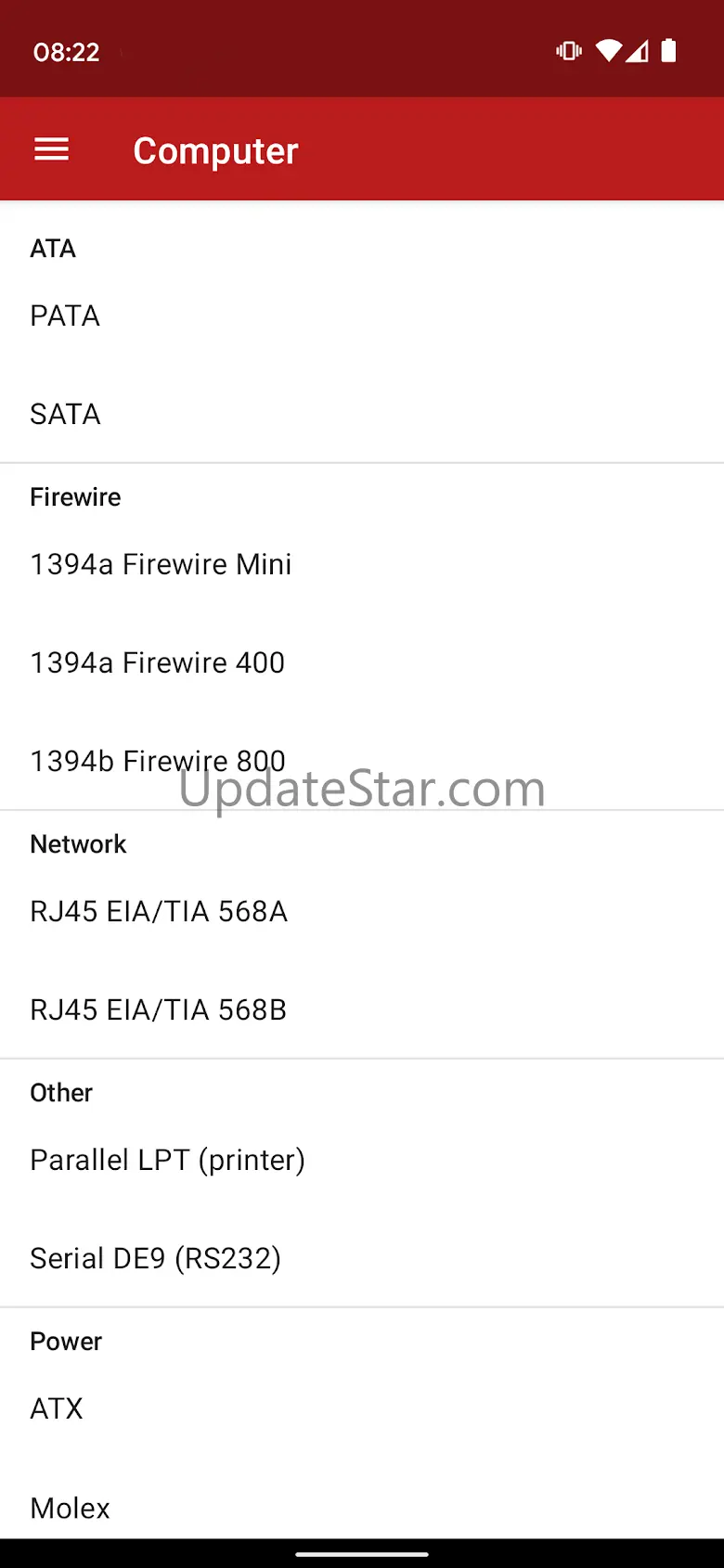 Pinouts 2.3.1