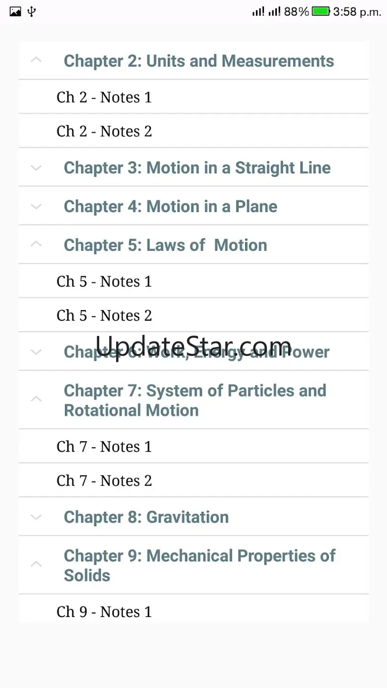 Class 11 Physics Notes 9.8