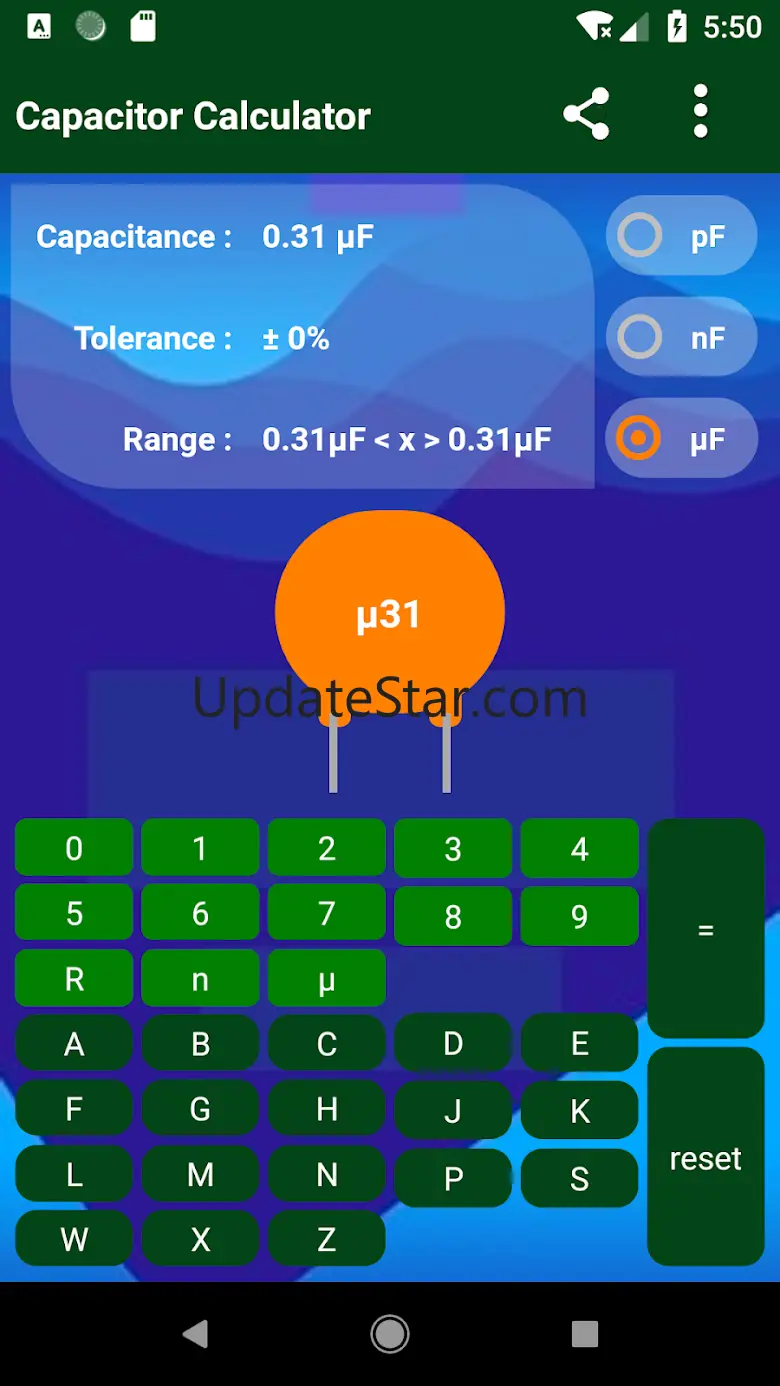 Capacitor Calculator 1.4