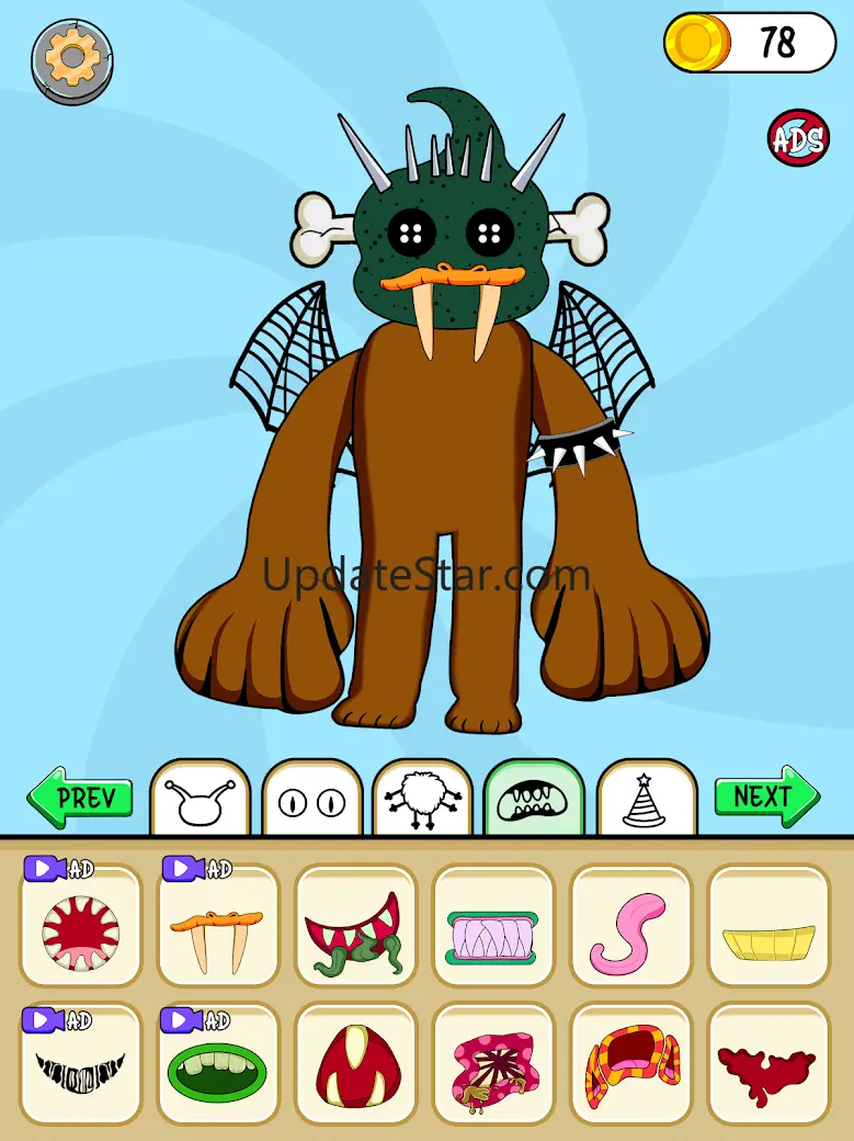 Mix Monster Makeover Game