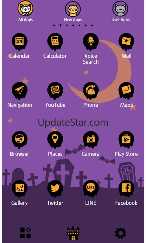Cute Theme-Kitty Halloween- 1.0.0