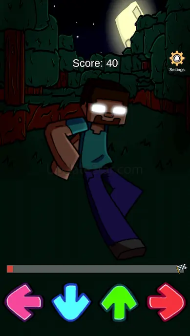 FNF Herobrine Mod Test