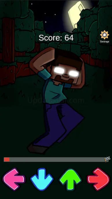 FNF Herobrine Mod Test