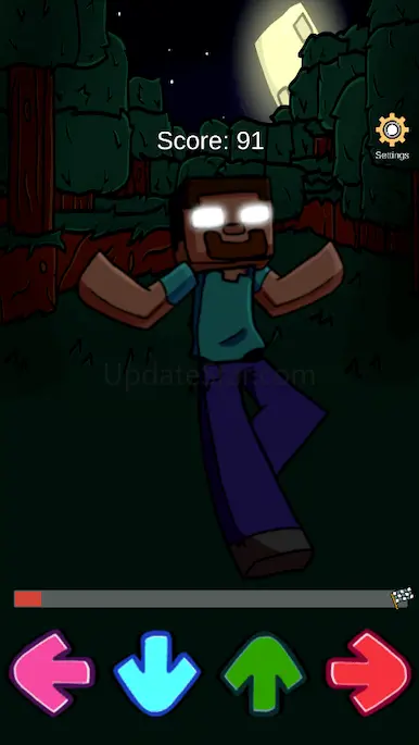 FNF Herobrine Mod Test