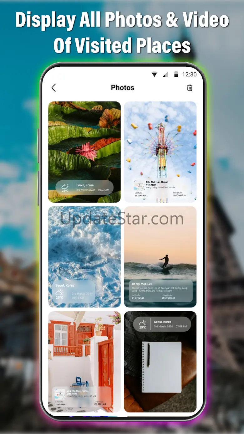GPS Camera & Time Stamp