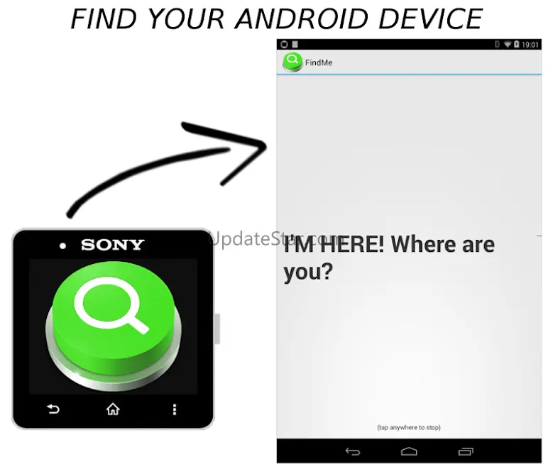 Find Me 2in1 for SmartWatch 2 1.1