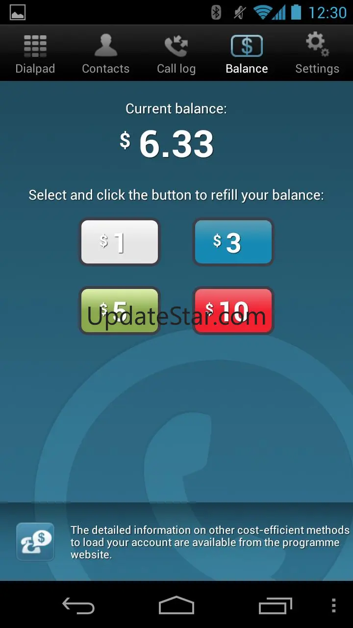 Callbacker -cheap calls abroad 2.1