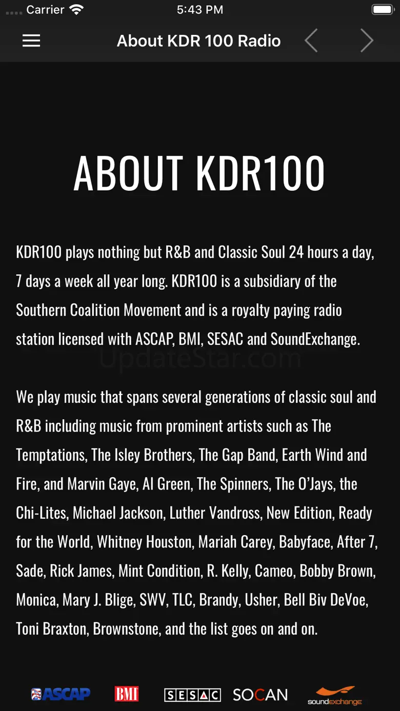 KDR 100 Classic R&B 1.1