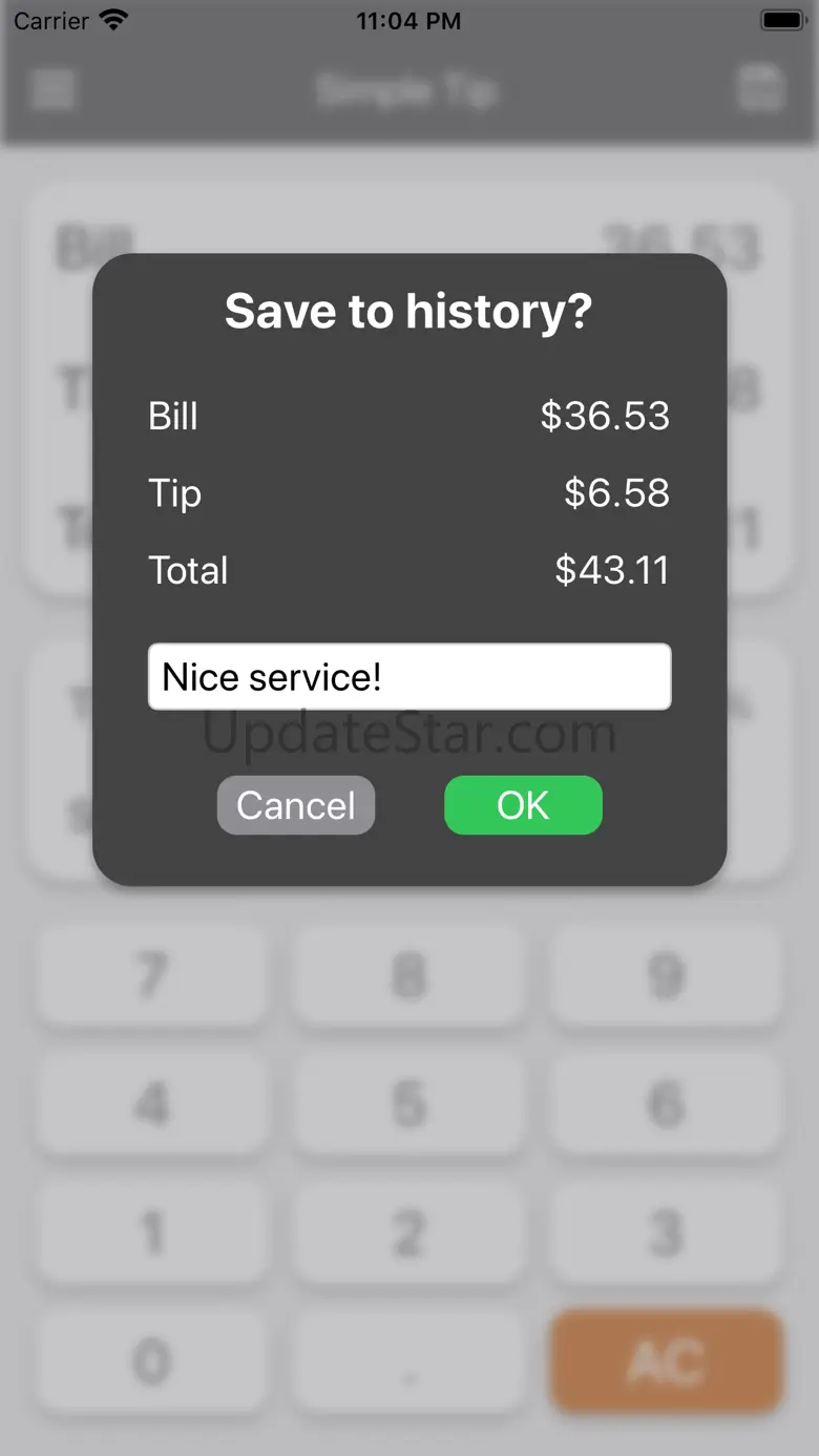 Simple Tip - Tip Calculator 1.1