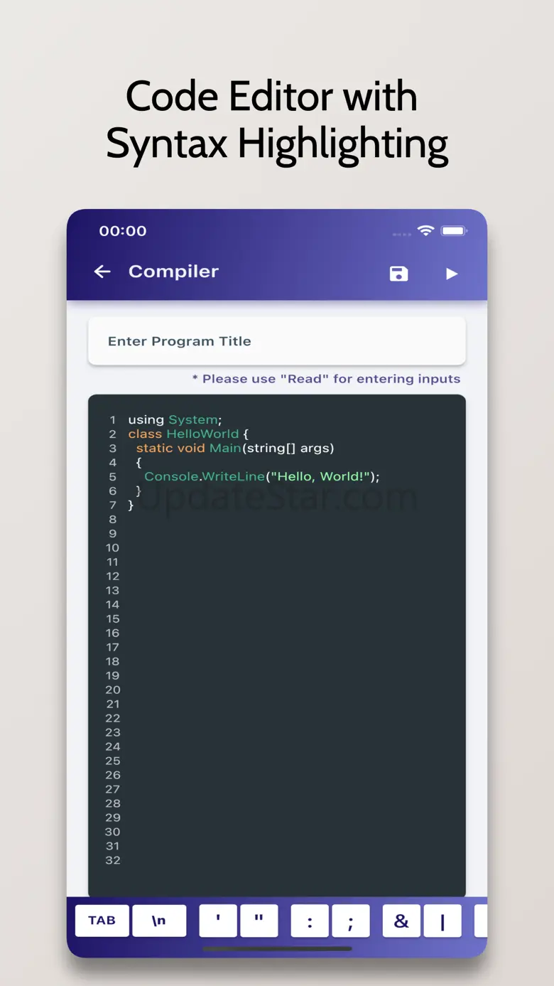 C# Compiler - Run .cs Code 1,1,11