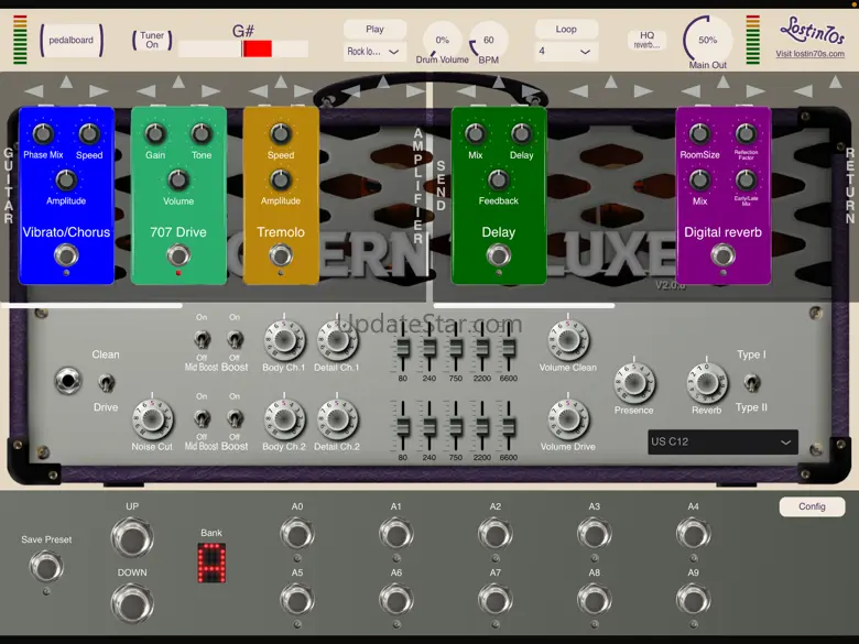 Modern Deluxe guitar amp 2.3.2