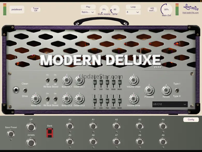 Modern Deluxe guitar amp 2.3.2