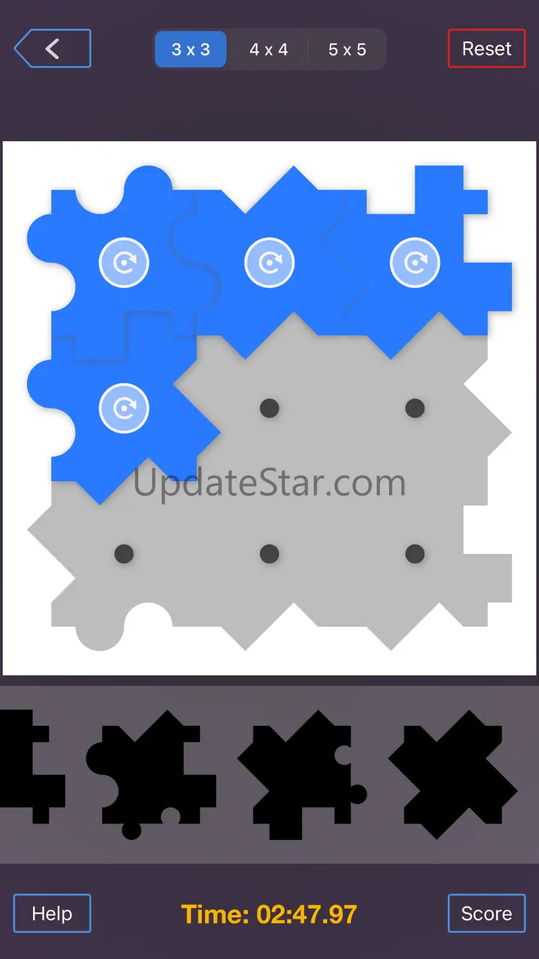 Blank Jigsaw Puzzle 1.2.3