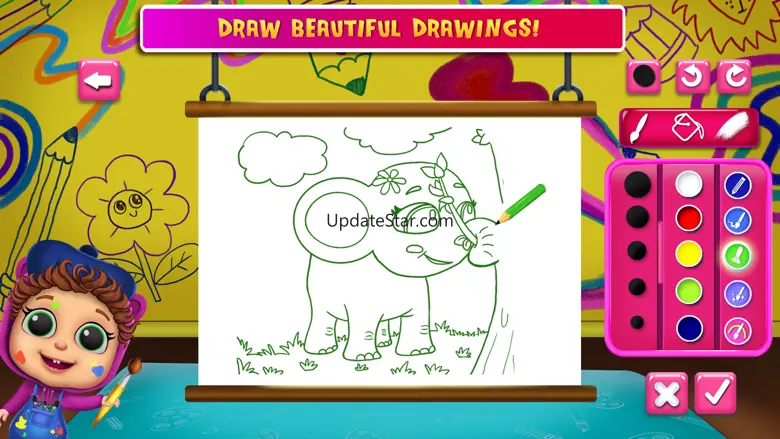 Joy Joy Drawing, Coloring Art 1.0