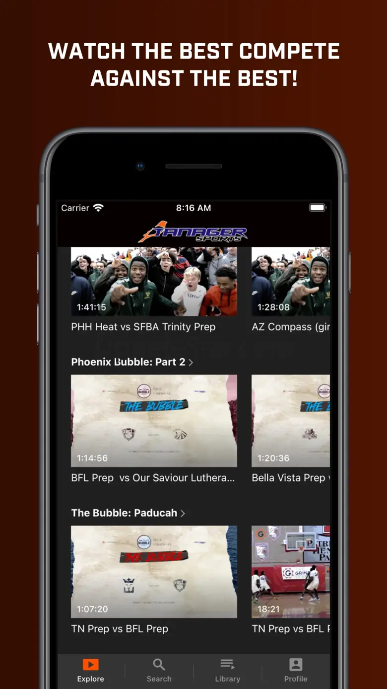Tanager Sports 7.20.0
