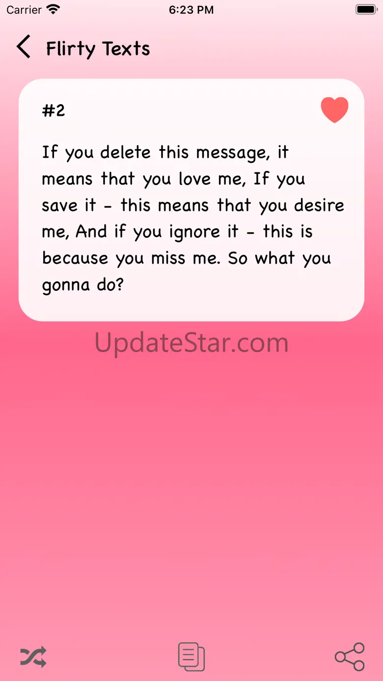 Best Flirty Texts 1.3.5