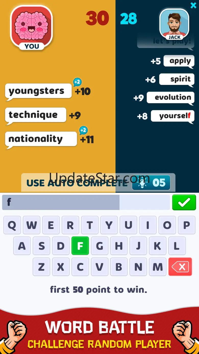 Battle Text - Chat Word Battle 1.4