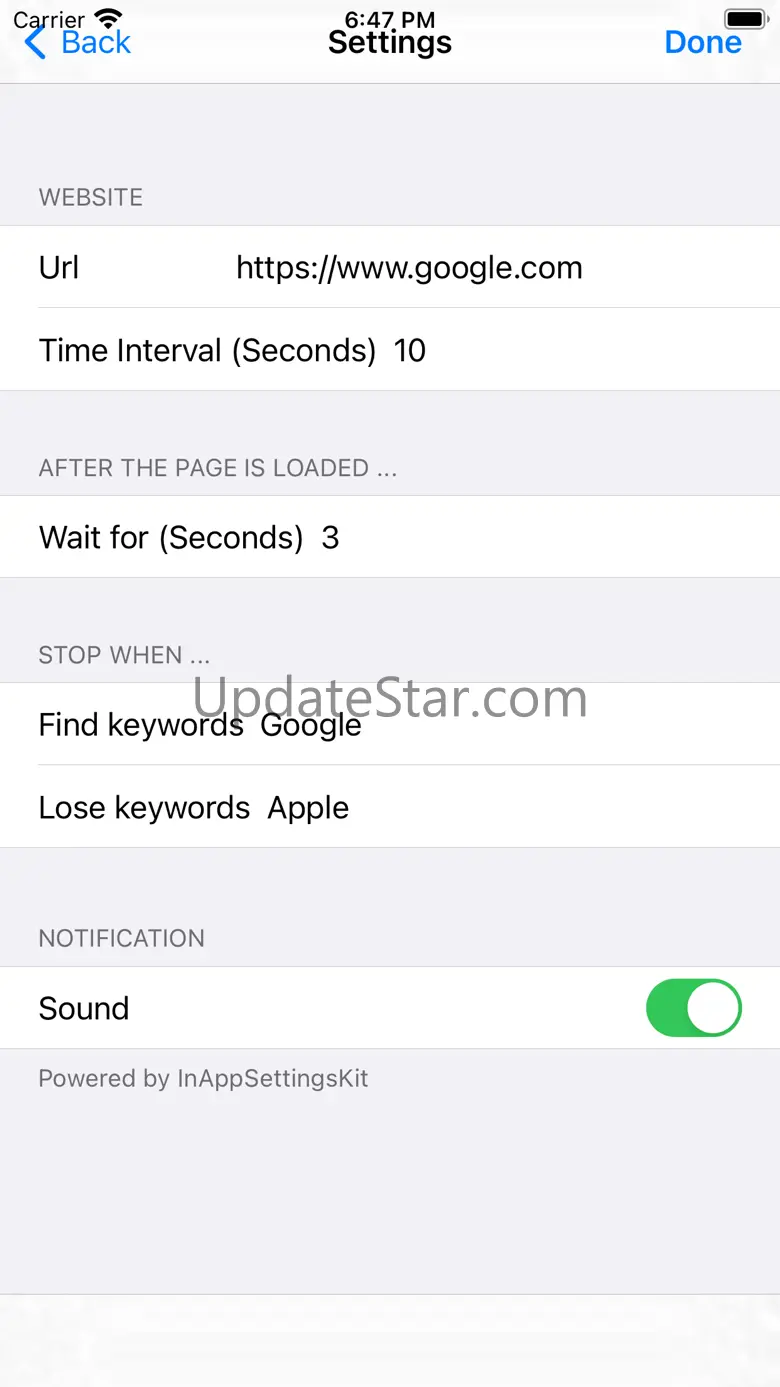 Web Auto Checker 1.1