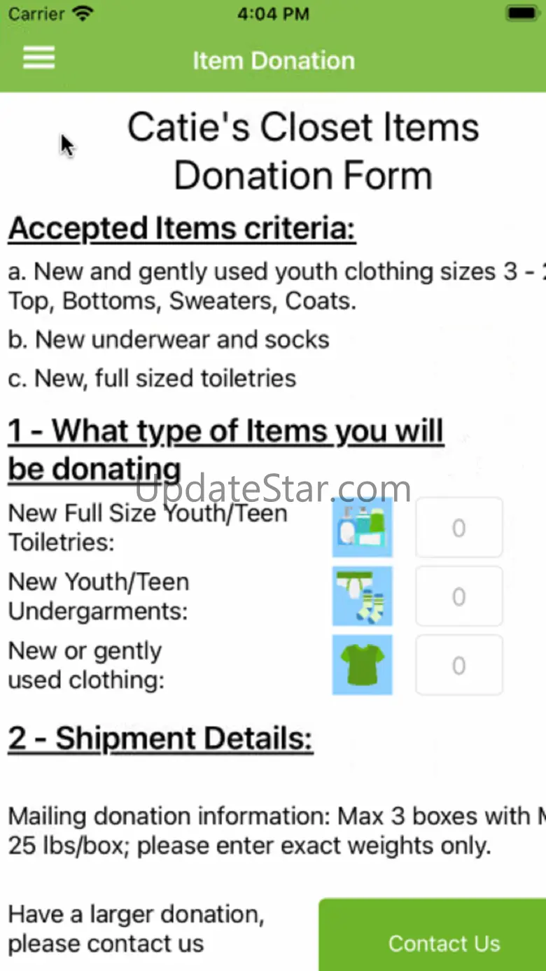 Catie's Closet Catie's Closet iOS App 0.3.1