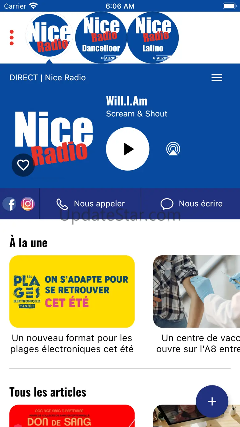Ecoutez Nice Radio 1.7.1