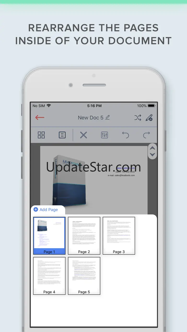 LEADTOOLS Doc Scanner 1.1