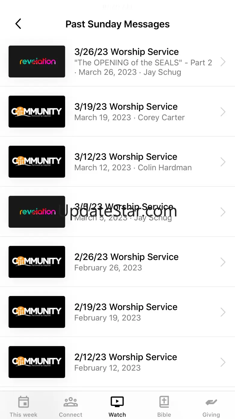 Community Fellowship Baptist 6.2.1