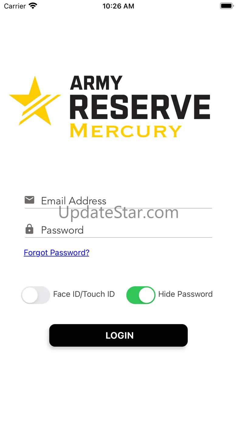 Army Reserve Mercury 2.2.8