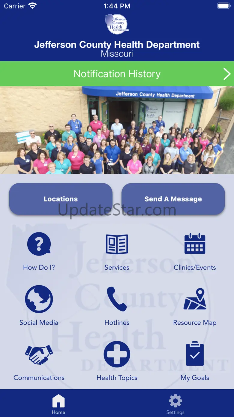 Jefferson County Health, MO 1.1.0