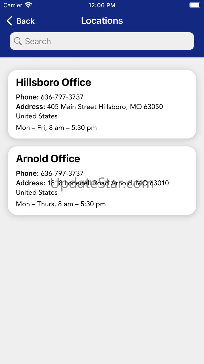 Jefferson County Health, MO 1.1.0