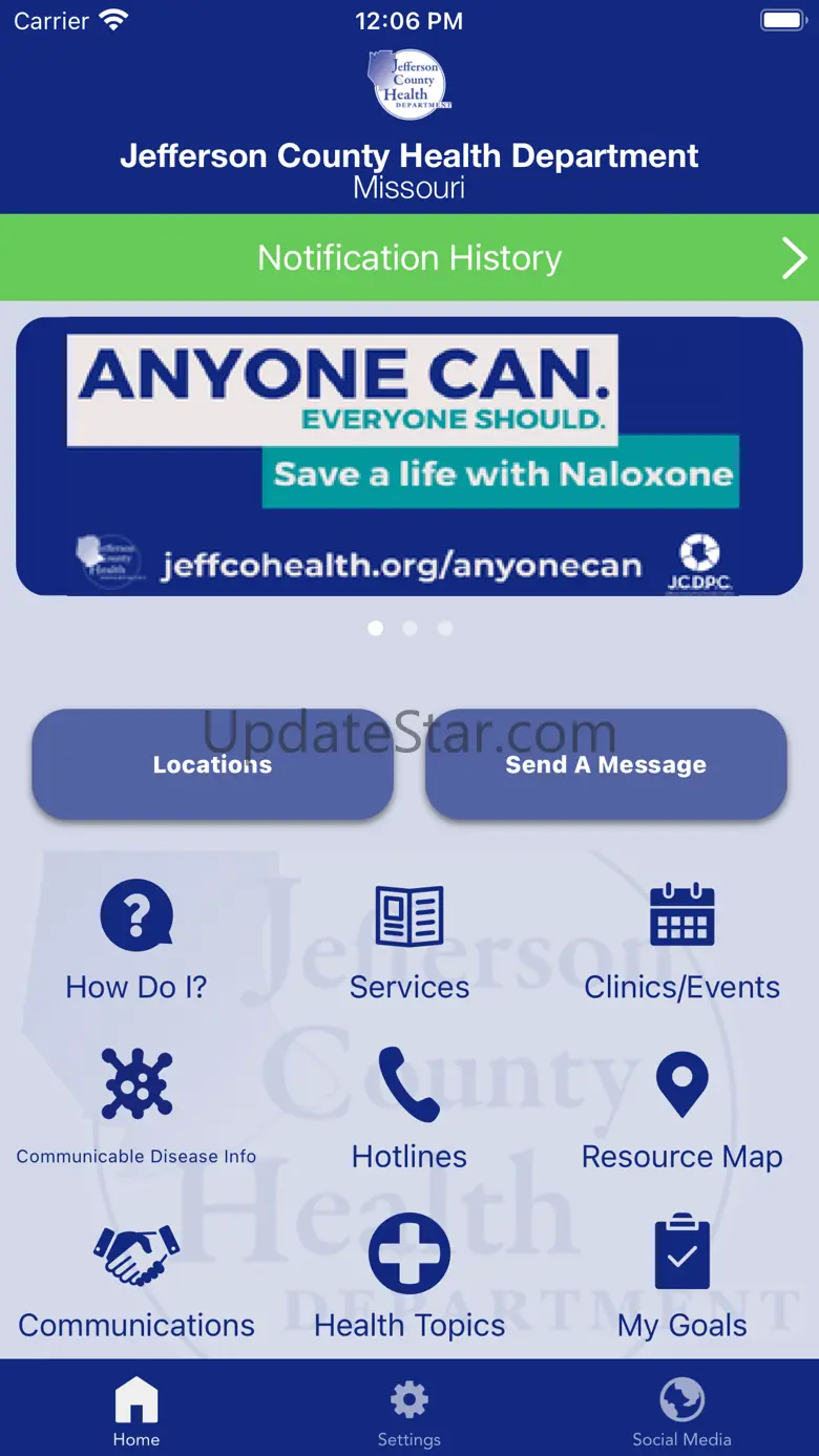 Jefferson County Health, MO 1.1.0