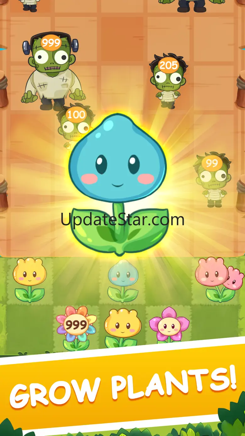 Merge Flowers Against Zombies 2.0.0