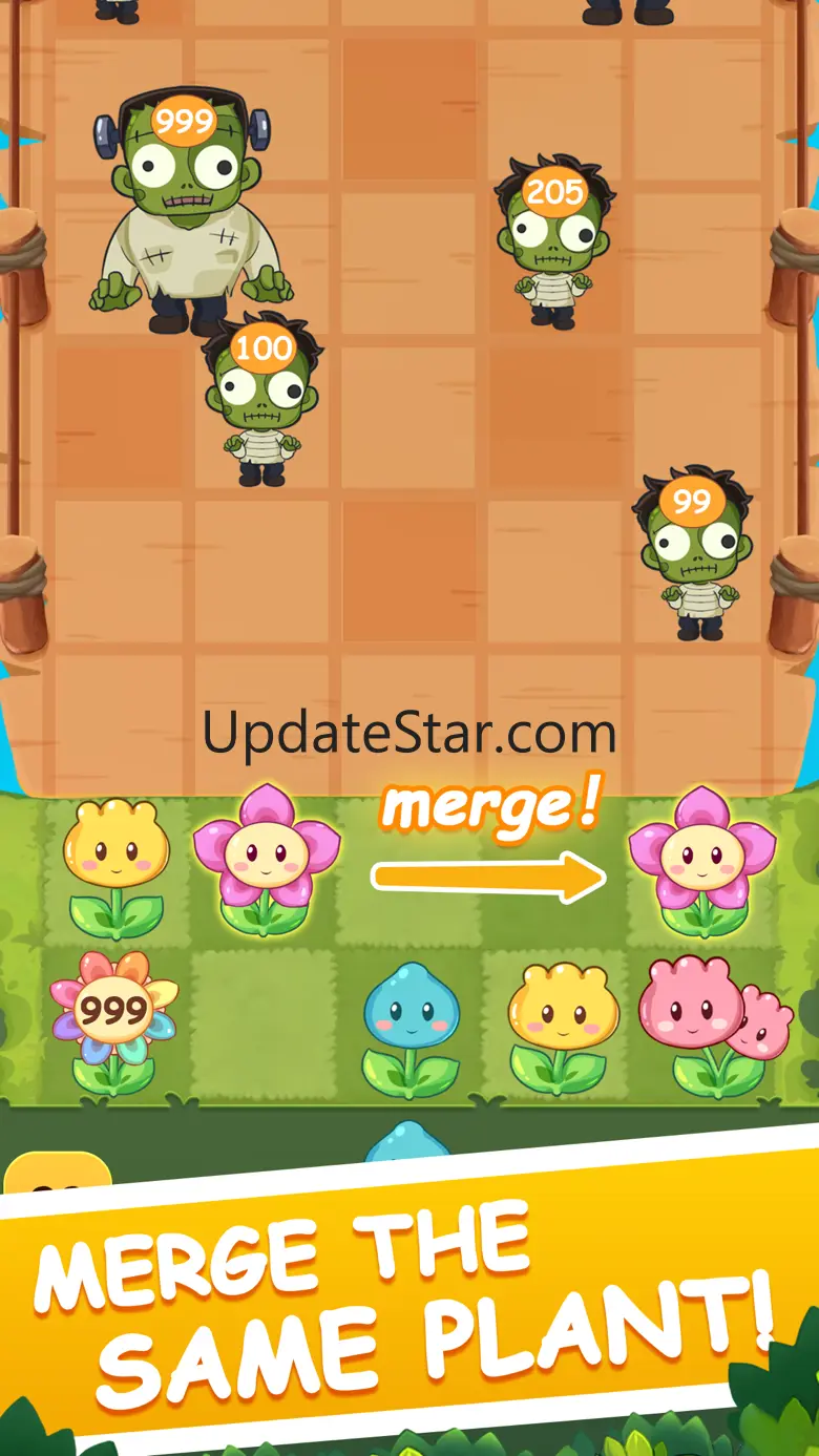 Merge Flowers Against Zombies 2.0.0