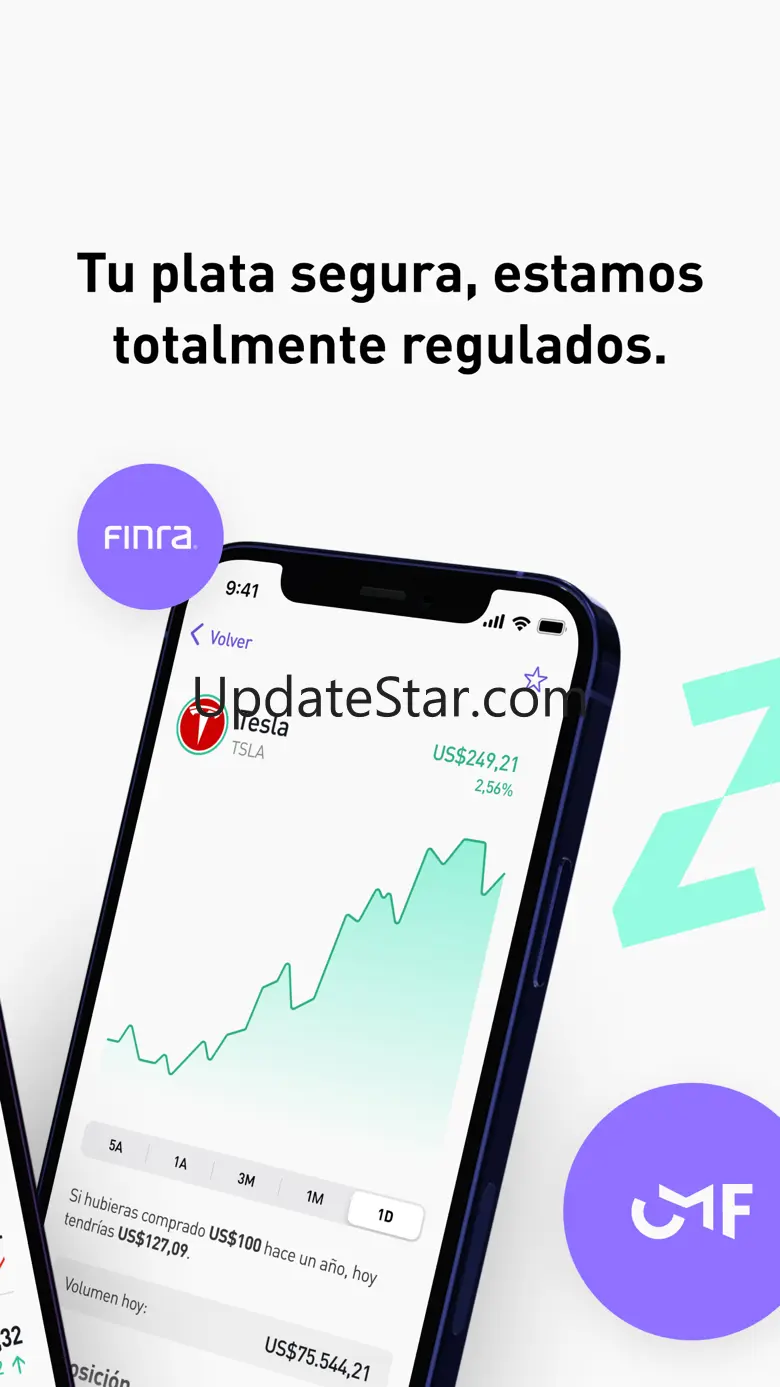 Zesty: Compra Acciones y ETFs 2.3.21
