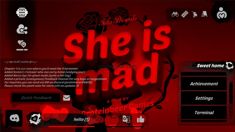 She is mad 1.08