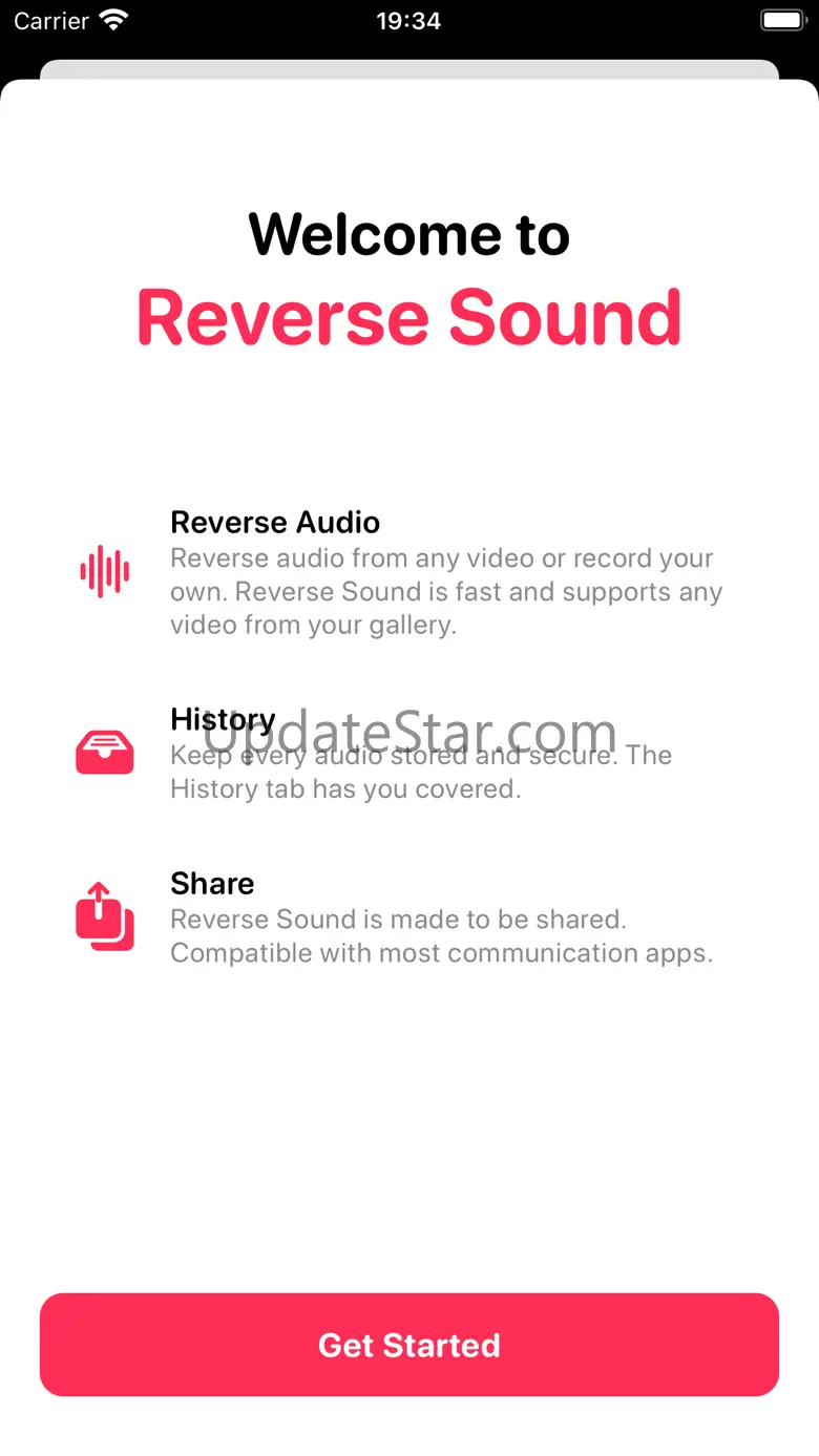 Reverse Sound: Audios & Videos 1.0
