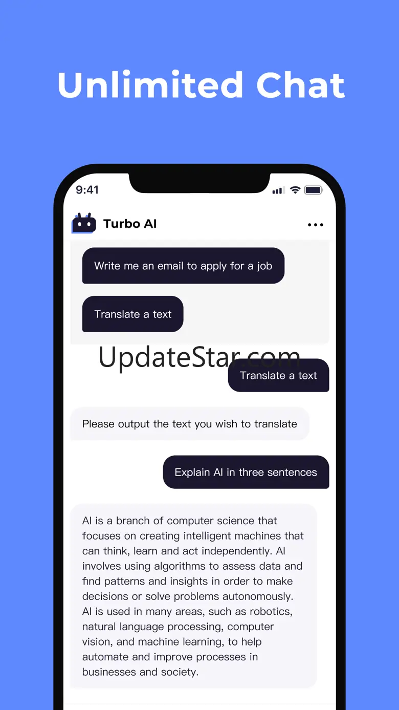 Turbo AI: Chat bot Assistant 1.2