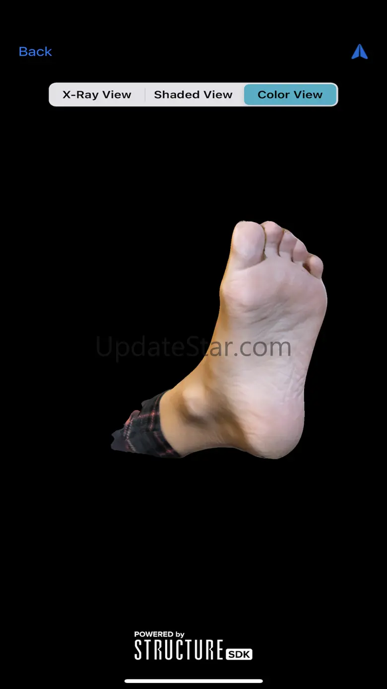 3DFootScan - Structure SDK 1.0.2