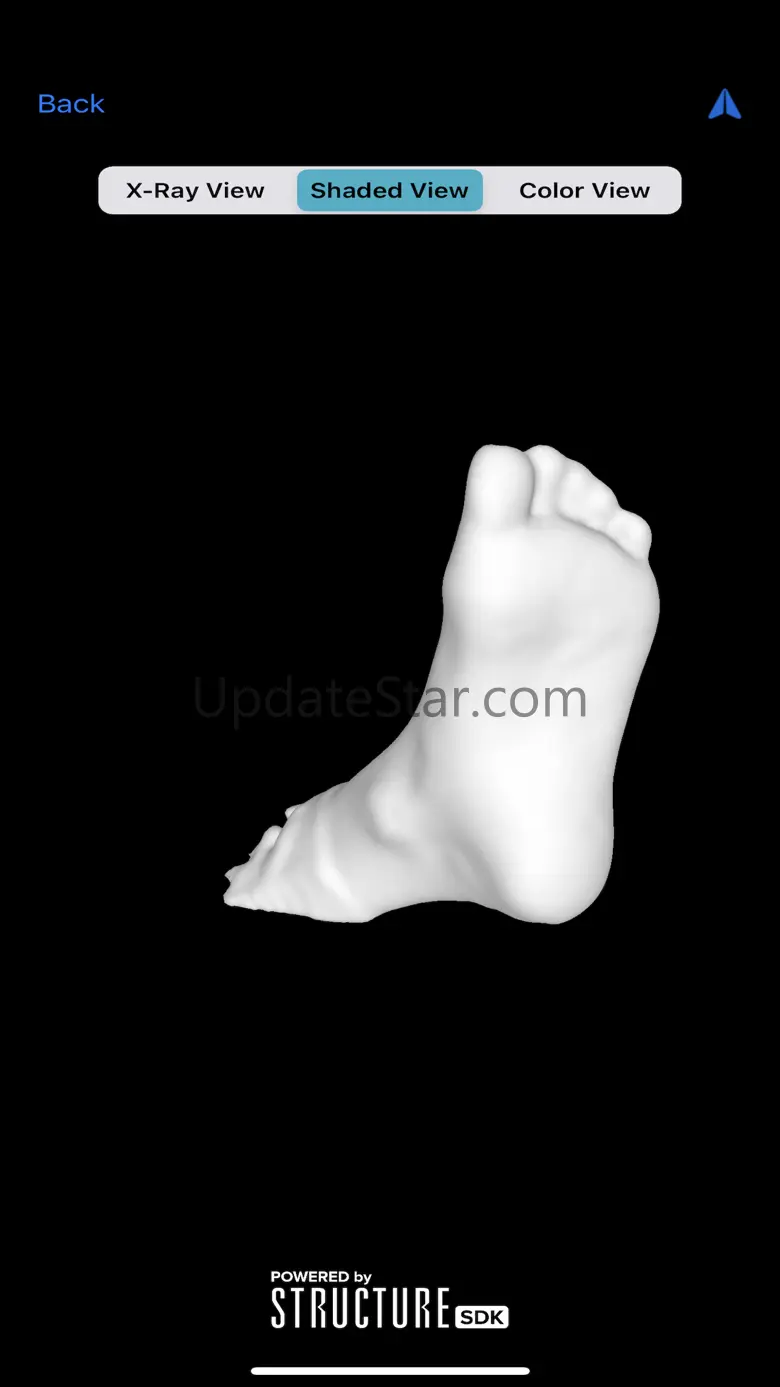 3DFootScan - Structure SDK 1.0.2