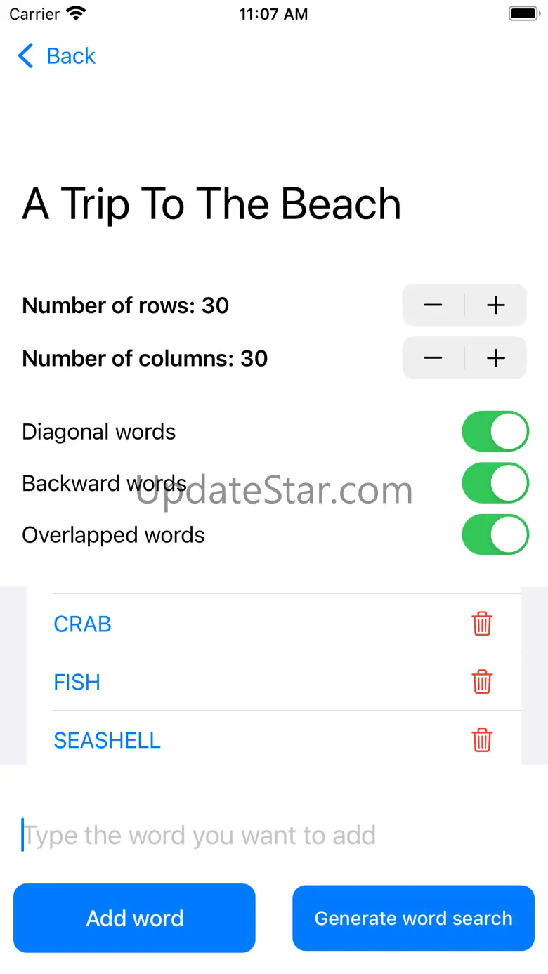 Word Search Create 1.0