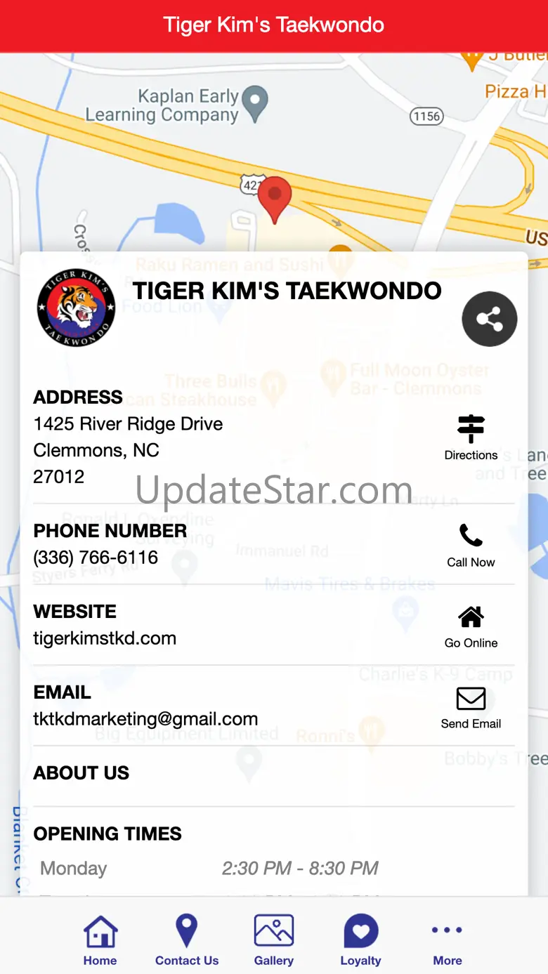 Tiger Kim's Tae Kwon Do 1.1.0