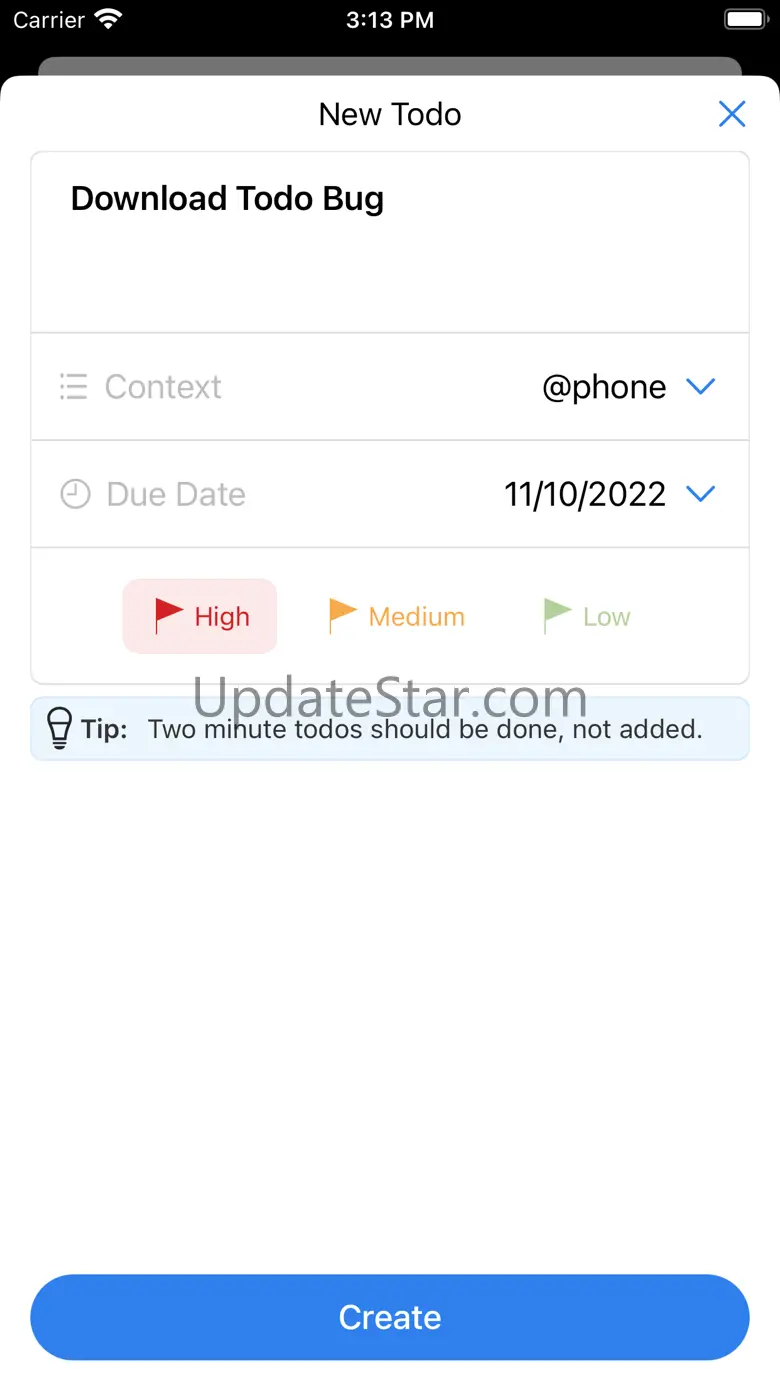 Todo Bug: Focus on One Thing 2.1